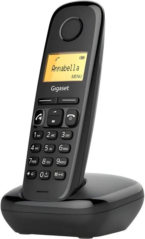 Р/Телефон Dect Gigaset A270 Duo Rus черный (труб. в компл.:2шт) АОН
