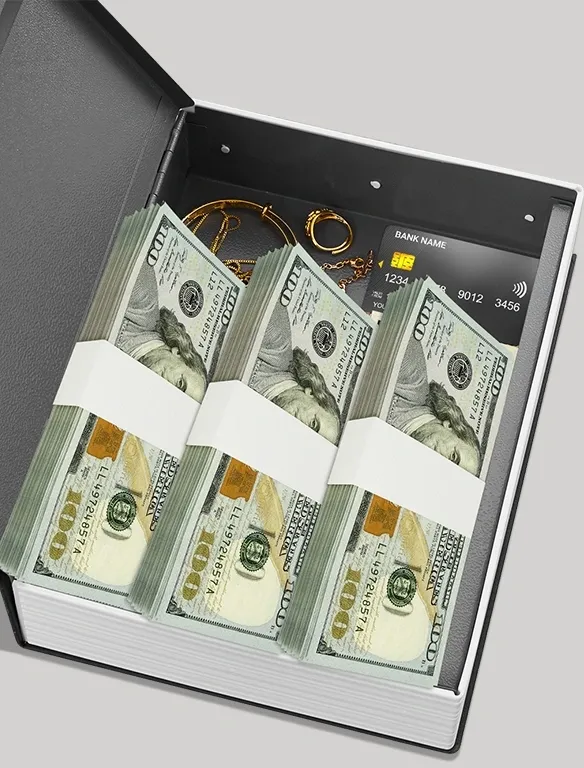 Сейф-книга Deli ET640 ключевой