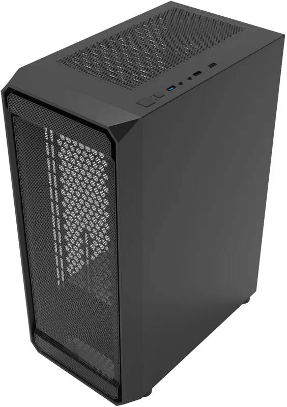 Корпус Bloody BD-CC114 черный без БП ATX 8x120mm 1xUSB2.0 1xUSB3.0 audio bott PSU