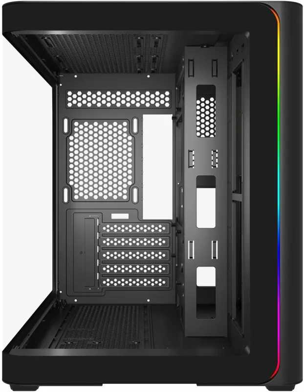 Корпус Bloody BD-CC112 черный без БП mATX 9x120mm 2xUSB3.0 audio bott PSU