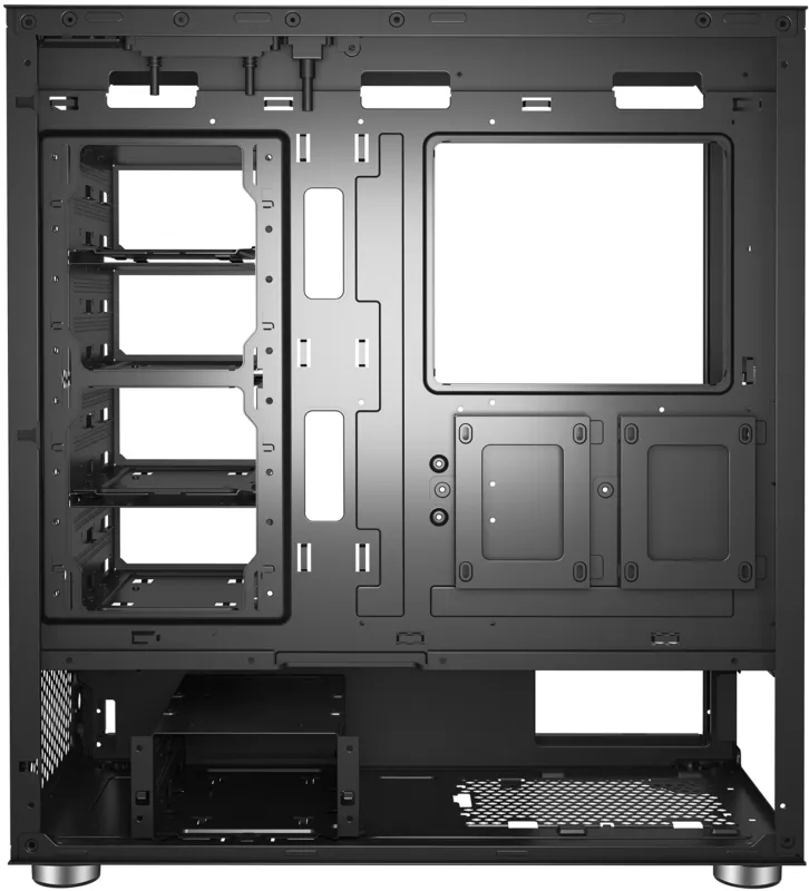 Корпус Bloody BD-CC119 черный без БП ATX 7x120mm 2xUSB3.0 audio bott PSU