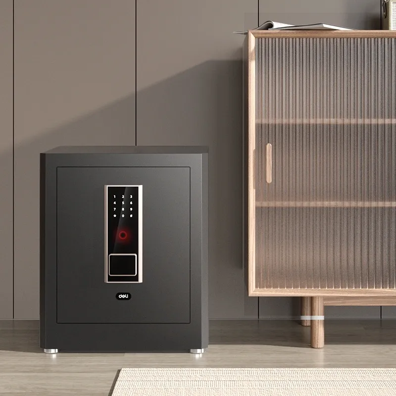 Сейф Deli ET595 электронный/ключевой/биометрический трейзер трейзер-лоток