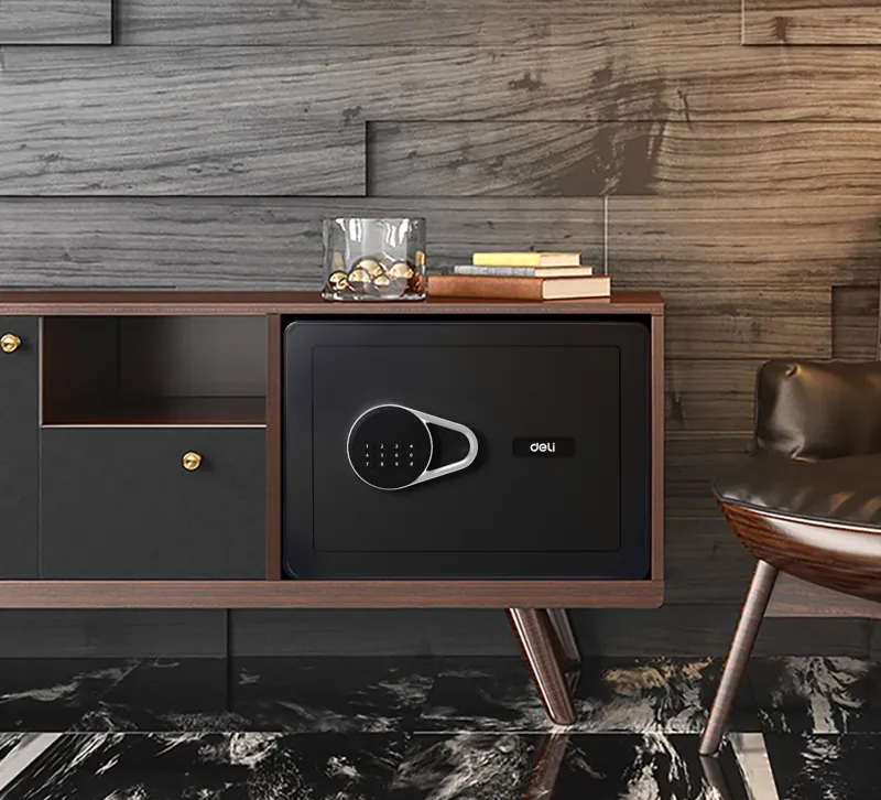 Сейф Deli ET540 электронный/ключевой