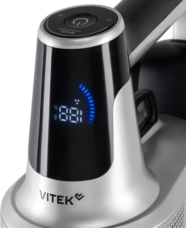 Пылесос Vitek VT-CLS01LIGHT 450Вт темно-серый/серебристый