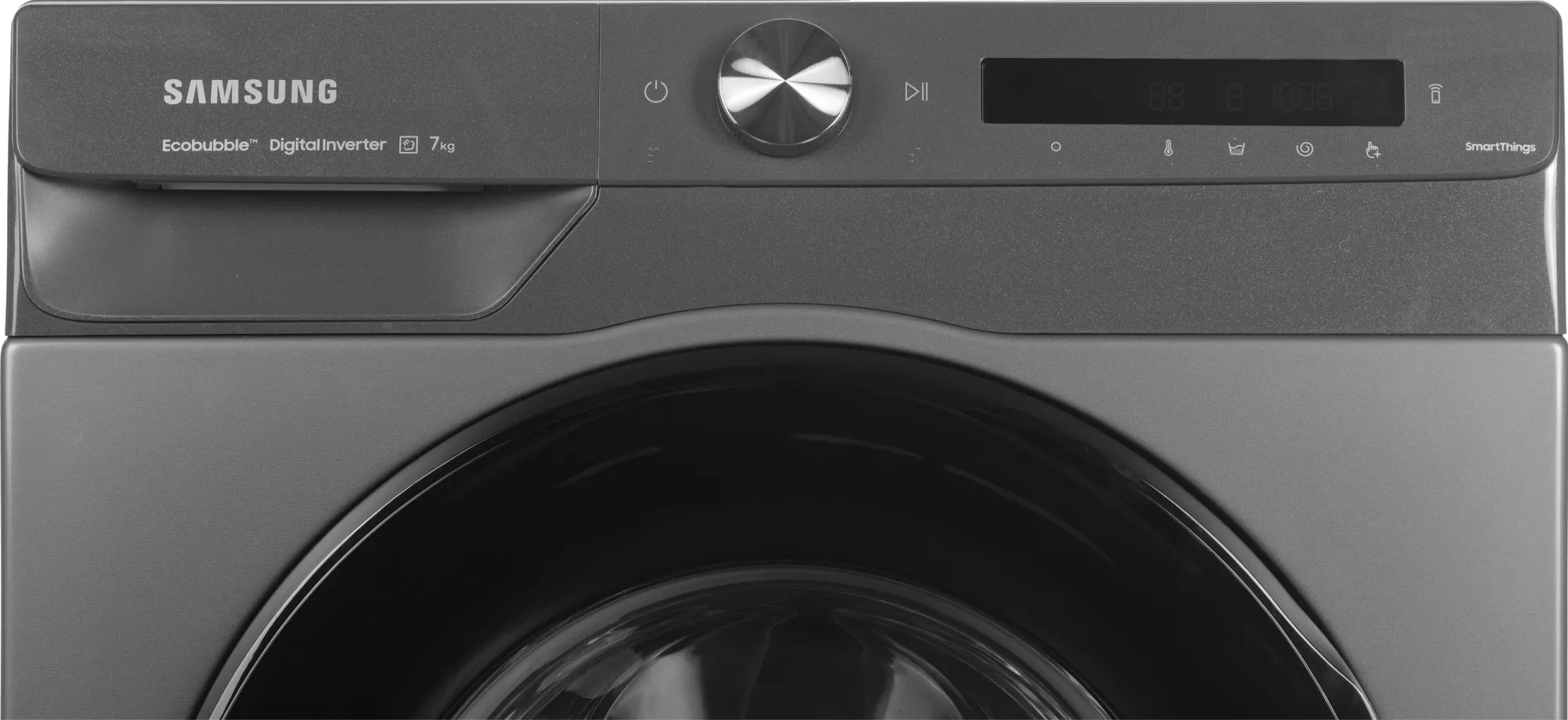Стиральная машина Samsung WW70AG6S23ANLP класс: A загр.фронтальная макс.:7кг серый инвертер
