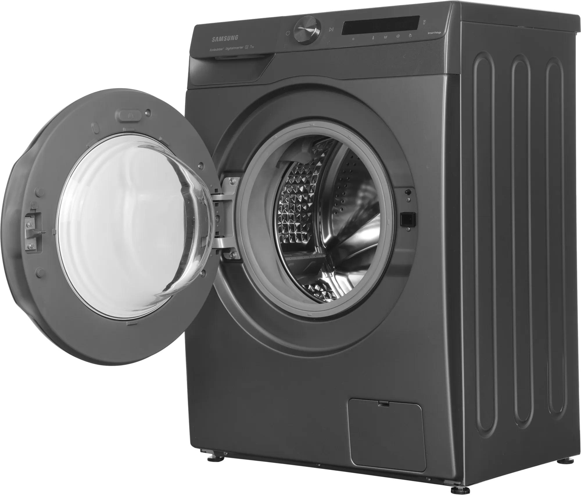 Стиральная машина Samsung WW70AG6S23ANLP класс: A загр.фронтальная макс.:7кг серый инвертер