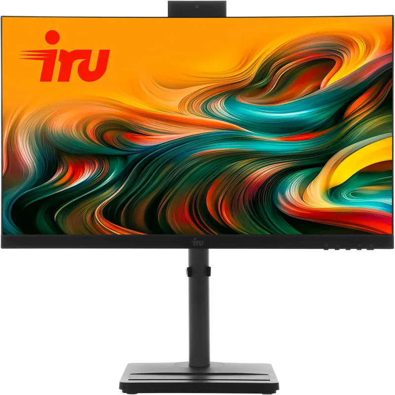 Моноблок IRU Tactio 24ID 24.5" Full HD i3 1215U (1.2) 8Gb SSD256Gb UHDG CR Windows 11 Pro 64 GbitEth WiFi BT 90W Cam черный 1920x1080