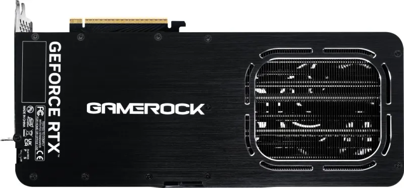 Видеокарта Palit PCI-E 4.0 PA-RTX5080 GAMEROCK OC NVIDIA GeForce RTX 5080 16Gb 256bit GDDR7 2235/21000 HDMIx1 DPx3 HDCP Ret