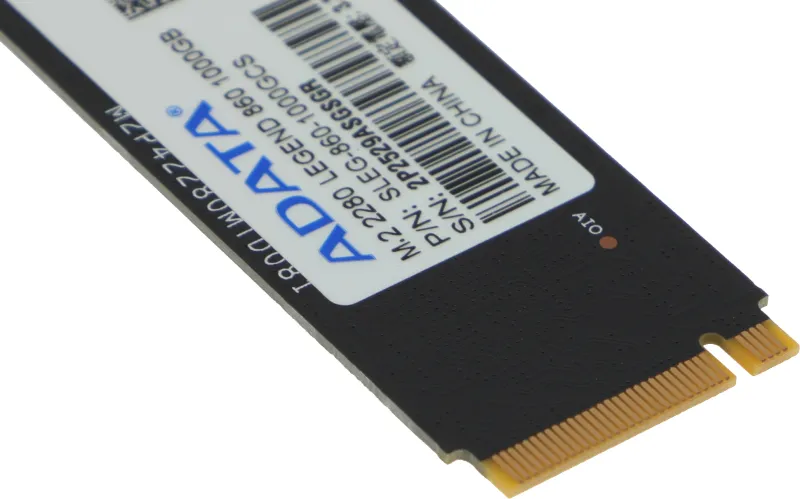 Накопитель SSD A-Data PCIe 4.0 x4 1TB SLEG-860-1000GCS Legend 860 M.2 2280