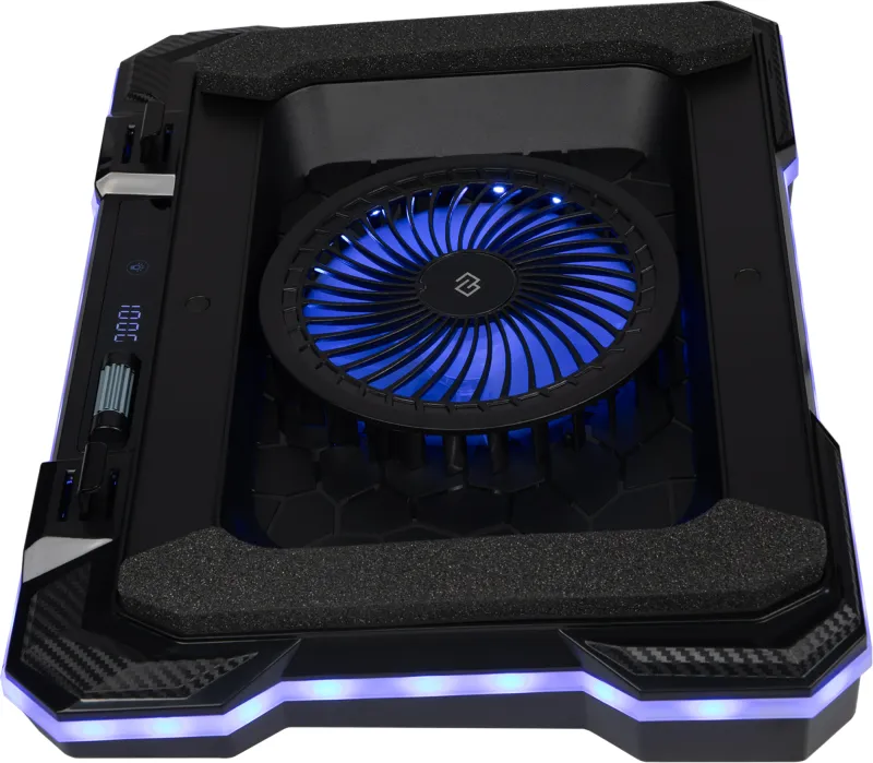 Подставка для ноутбука Digma D-NCP190-1x100RGB 1x черный