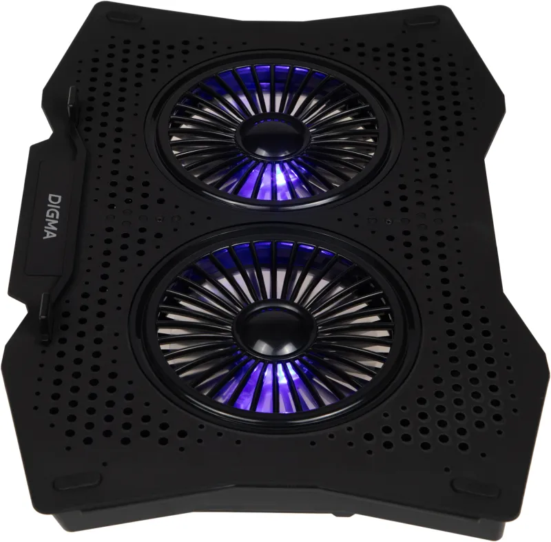 Подставка для ноутбука Digma D-NCP180-2x110 2x черный