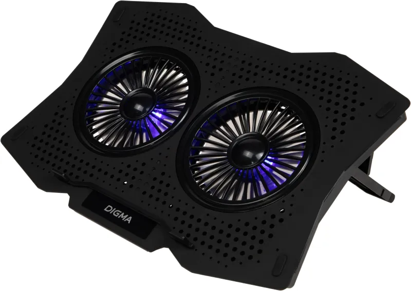 Подставка для ноутбука Digma D-NCP180-2x110 2x черный