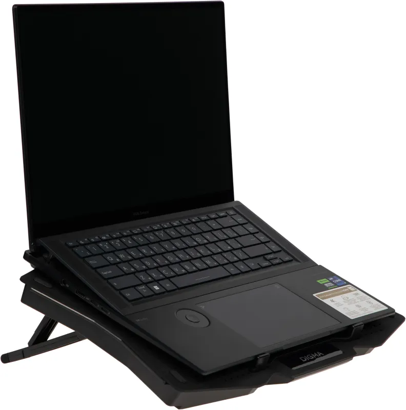 Подставка для ноутбука Digma D-NCP180-2x110 2x черный