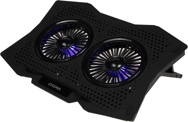 Подставка для ноутбука Digma D-NCP180-2x110 2x черный