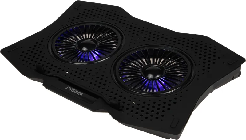Подставка для ноутбука Digma D-NCP180-2x110 2x черный