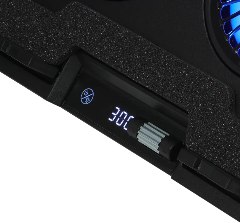 Подставка для ноутбука Digma D-NCP170-2x110RGB 2x черный