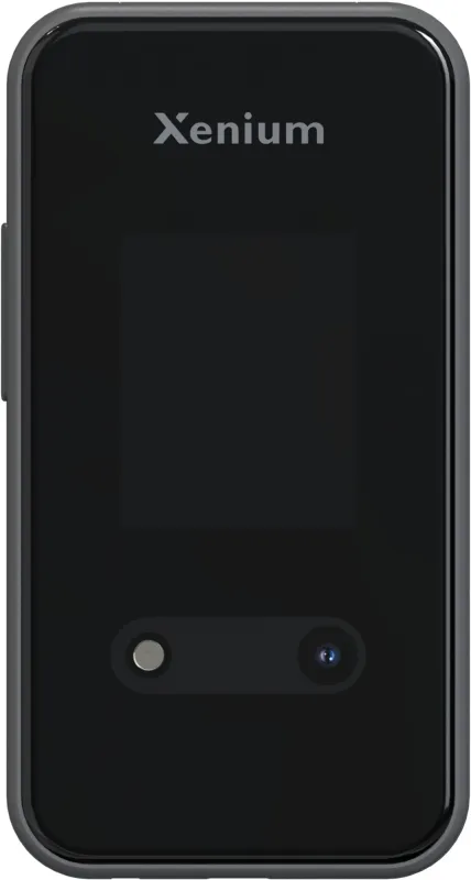 Мобильный телефон Xenium X680 темно-серый раскладной 2Sim 2.8" 240x320 Nucleus 0.3Mpix GSM900/1800 MP3 FM microSD max32Gb