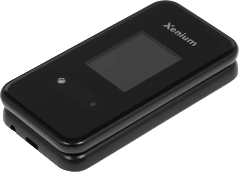Мобильный телефон Xenium X680 темно-серый раскладной 2Sim 2.8" 240x320 Nucleus 0.3Mpix GSM900/1800 MP3 FM microSD max32Gb