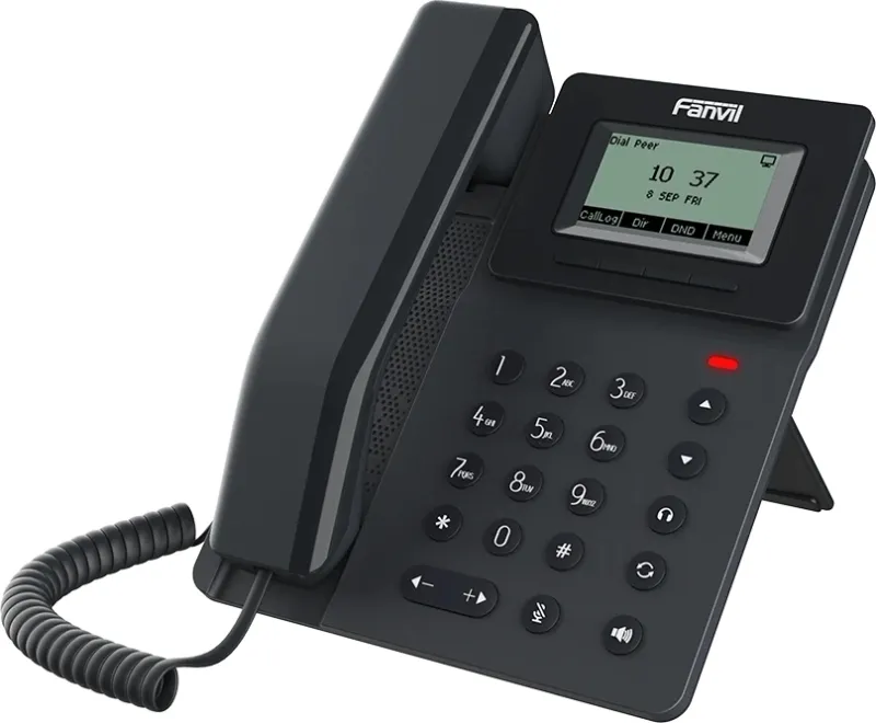 Fanvil V50P Enterprise Phone132*64 2.3-inch Dot-matrix display6-Party Local ConferenceHD voice             2 SIP lines4 Line keyOpus+IPV6 .         PSU