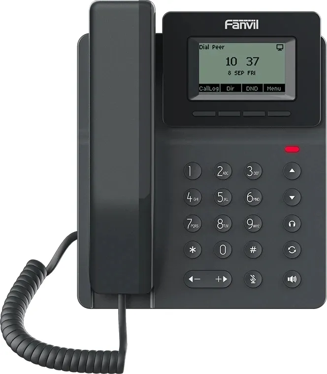 Fanvil V50P Enterprise Phone132*64 2.3-inch Dot-matrix display6-Party Local ConferenceHD voice             2 SIP lines4 Line keyOpus+IPV6 .         PSU