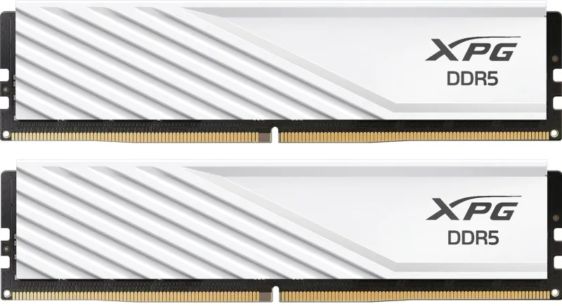 Оперативная память ADATA DDR5, 32GB, 6400MHz, 2*16GB, 32-39-39, WHITE, DUAL TRAY