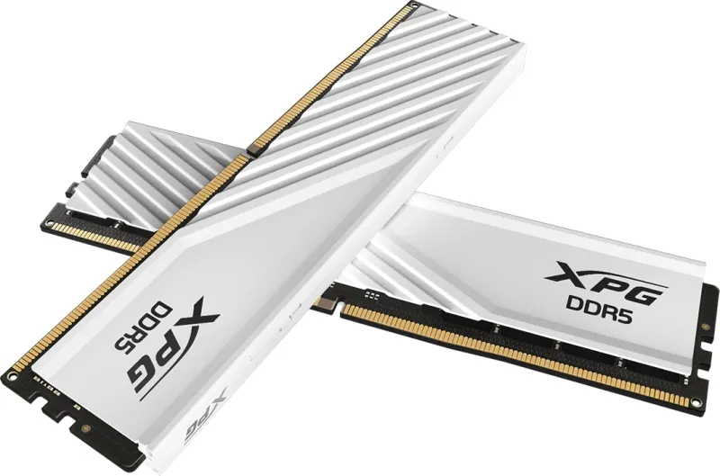 Оперативная память ADATA DDR5, 32GB, 6400MHz, 2*16GB, 32-39-39, WHITE, DUAL TRAY