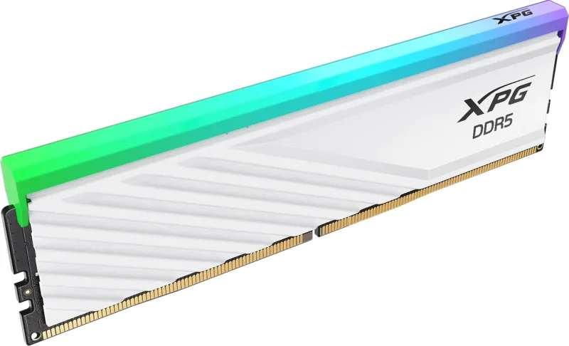 Оперативная память ADATA DDR5, 32GB, 6000MHz, 2*16GB, 30-40-40, WHITE, DUAL TRAY, RGB