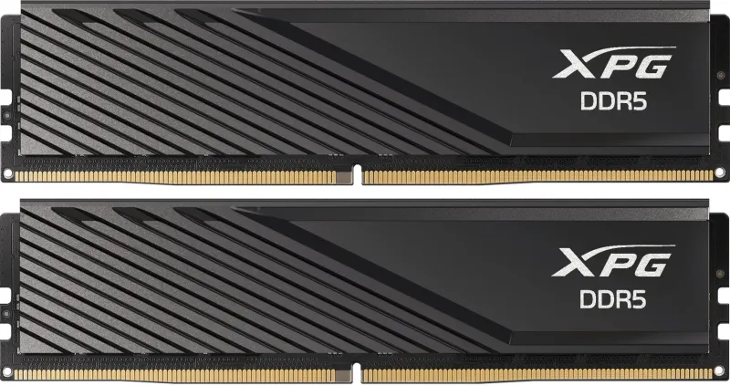 Оперативная память ADATA DDR5, 32GB, 6400MHz, 2*16GB, 32-39-39, BLACK, DUAL TRAY