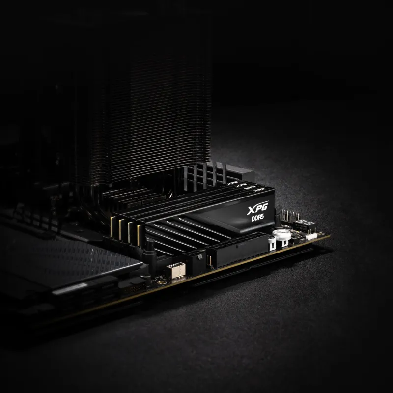 Оперативная память ADATA DDR5, 32GB, 6400MHz, 2*16GB, 32-39-39, BLACK, DUAL TRAY