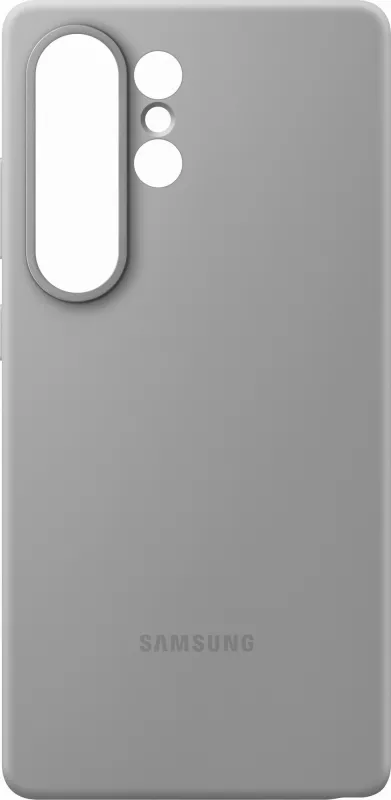 Чехол (клип-кейс) Samsung для Samsung Galaxy S25 Ultra Silicone Case S25 Ultra серый (EF-PS938CJEGRU)