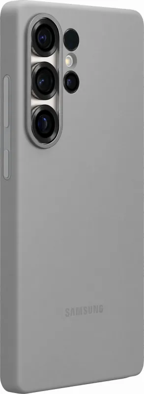 Чехол (клип-кейс) Samsung для Samsung Galaxy S25 Ultra Silicone Case S25 Ultra серый (EF-PS938CJEGRU)