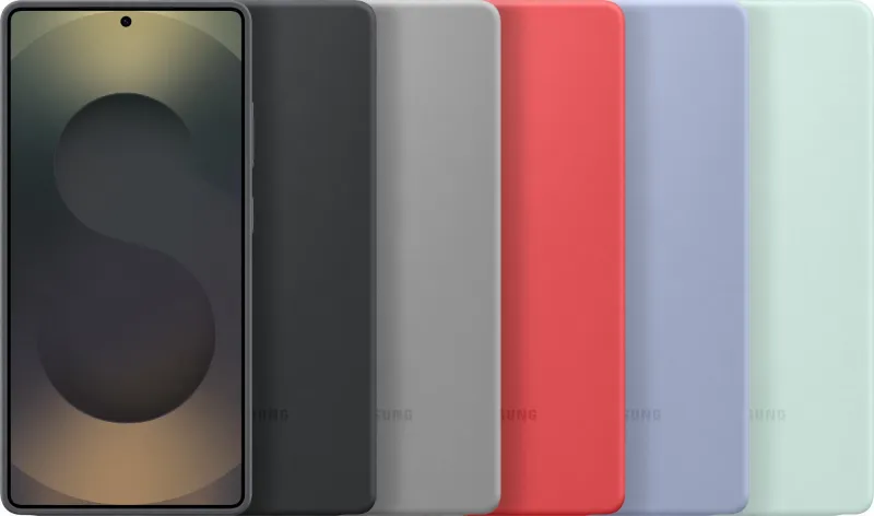 Чехол (клип-кейс) Samsung для Samsung Galaxy S25 Ultra Silicone Case S25 Ultra серый (EF-PS938CJEGRU)