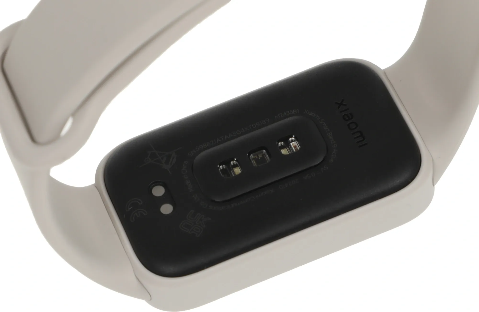 Фитнес-трекер Xiaomi Smart Band 9 Active TFT корп.:бежевый рем.:бежевый (BHR9441GL)