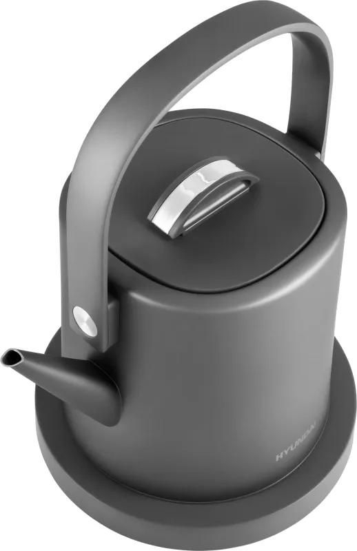 Чайник электрический Hyundai HYK-S5502 1л. 1200Вт титан/титановый корпус: металл