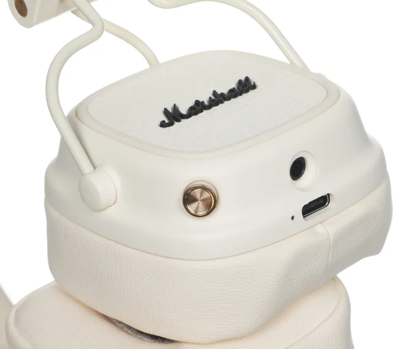 Гарнитура накладные Marshall Major V бежевый беспроводные bluetooth оголовье (MAJOR V CREAM)