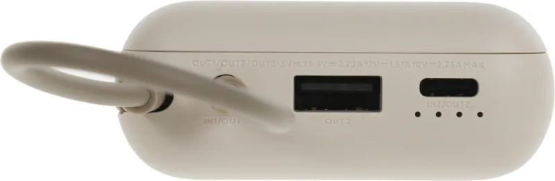 Мобильный аккумулятор Xiaomi BHR9072GL 10000mAh 22.5W 3A USB-A/USB-C бежевый