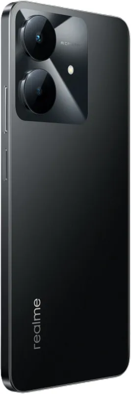 Смартфон Realme RMX3938 Note 60х 128Gb 4Gb черный моноблок 3G 4G 2Sim 6.74" 720x1600 Android 14 8Mpix 802.11 a/b/g/n/ac GPS GSM900/1800 GSM1900 A-GPS microSD max2048Gb