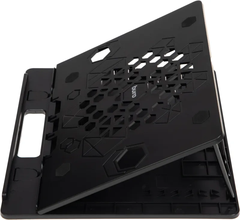 Подставка для ноутбука Buro BU-LS130 280x250x15мм пластик ABS черный