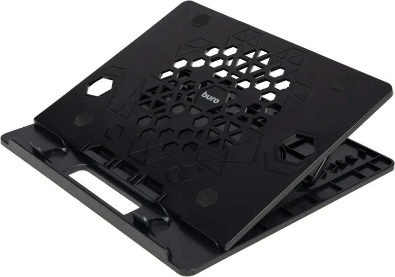 Подставка для ноутбука Buro BU-LS130 280x250x15мм пластик ABS черный