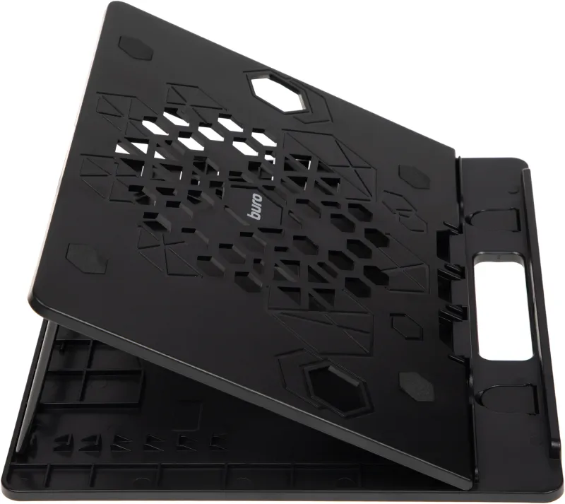 Подставка для ноутбука Buro BU-LS130 280x250x15мм пластик ABS черный