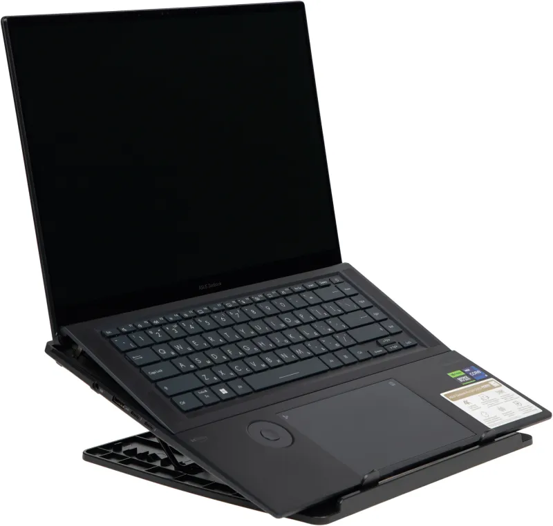 Подставка для ноутбука Buro BU-LS130 280x250x15мм пластик ABS черный