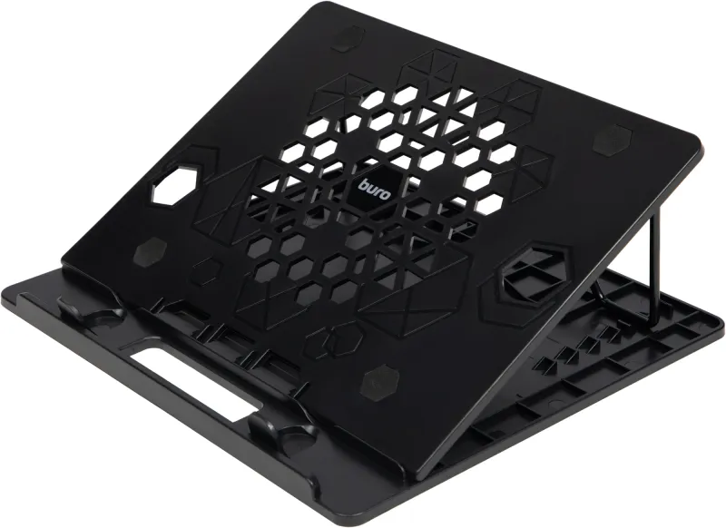 Подставка для ноутбука Buro BU-LS130 280x250x15мм пластик ABS черный