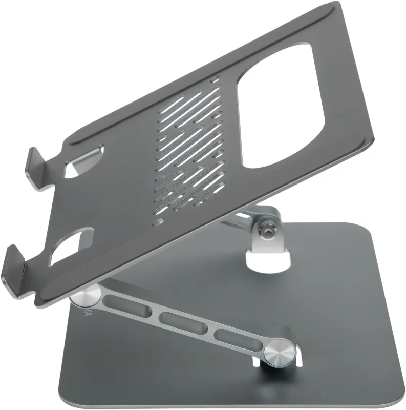 Подставка для ноутбука Digma D-NS100 240x220x50мм 612г алюминий серый