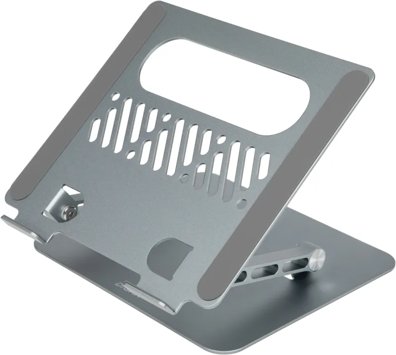 Подставка для ноутбука Digma D-NS100 240x220x50мм 612г алюминий серый