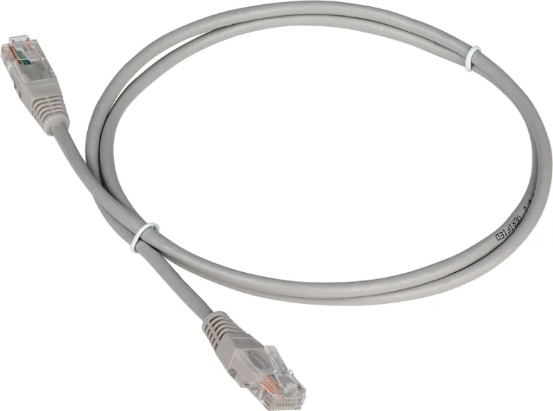 Патч-корд Lanmaster TWT-45-45-50-GY UTP RJ-45 вил.-вилка RJ-45 кат.5E 50м серый ПВХ 26AWG