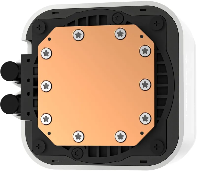 Система водяного охлаждения Deepcool LQ240 Wh ARGB Soc-AM5/AM4/1200/1700/1851 белый 4-pin 38.71dB Al LCD 300W 1530gr Ret (R-LQ240-WHDSMC-G-1)