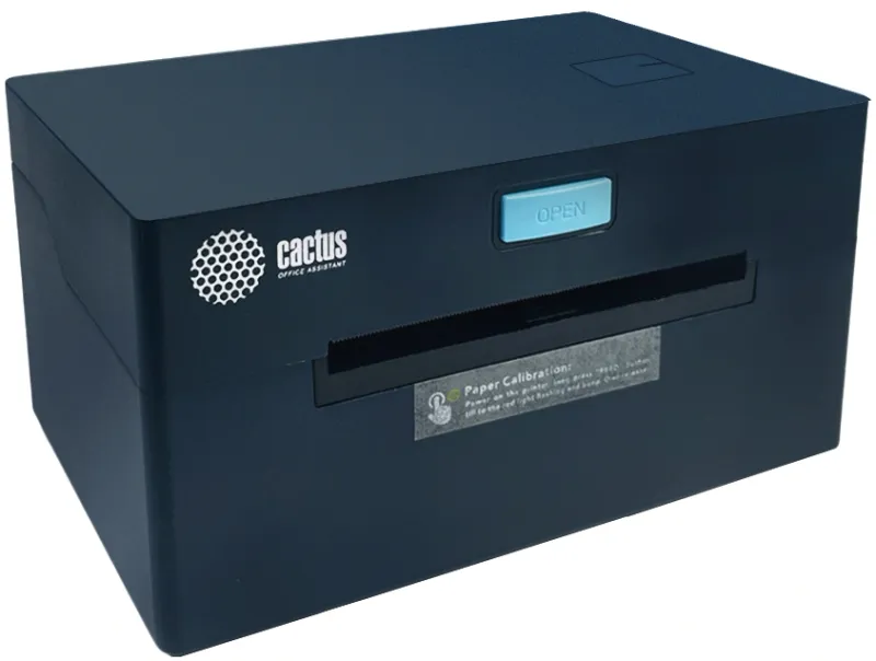 Термопринтер Cactus CS-TP-D420U 203dpi 160мм/с/USB для печ.этик. черный