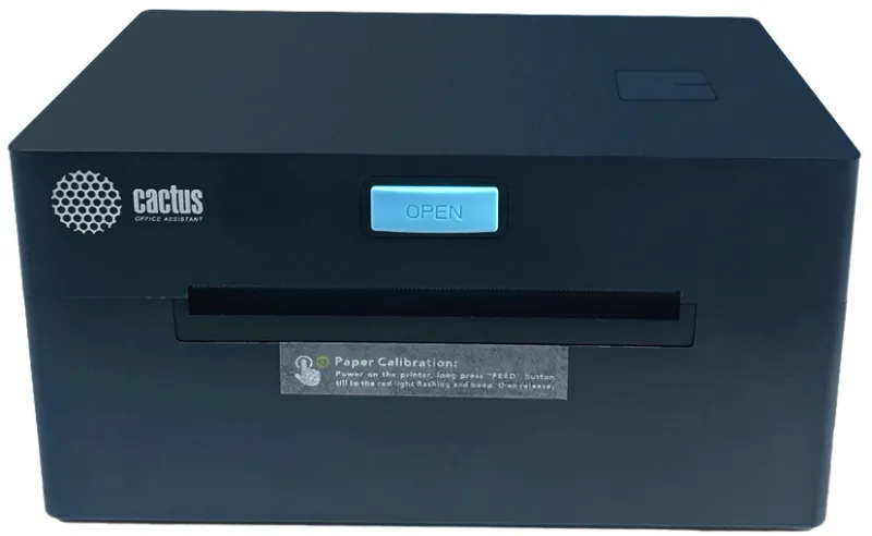 Термопринтер Cactus CS-TP-D420U 203dpi 160мм/с/USB для печ.этик. черный