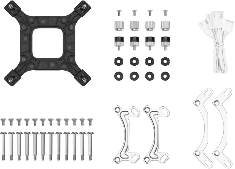 Система водяного охлаждения Deepcool LE360 WH V2 ARGB Soc-AM5/AM4/1200/1700/1851 белый 4-pin 19-31.6dB Al 250W 1632gr Ret (R-LE360-WHAMMN-G-2)