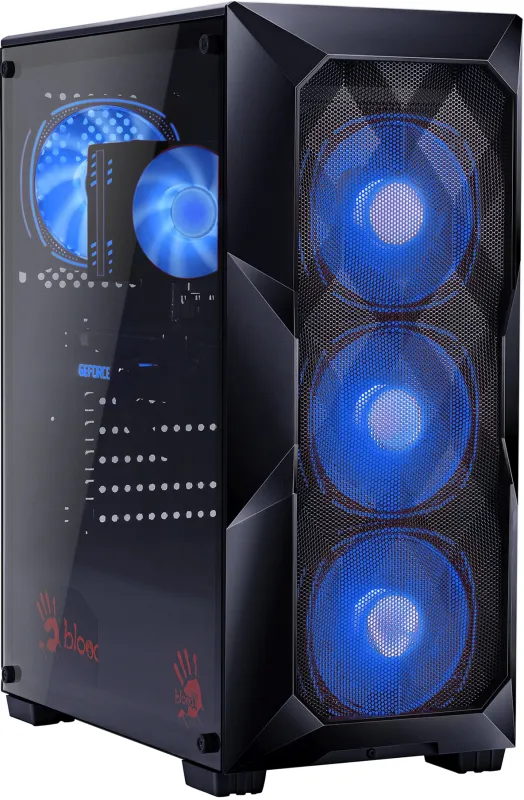 ПК Bloody BD-PC CH61C1 MT i5 12400F (2.5) 16Gb SSD1Tb RTX3050 8Gb Windows 11 Home 64 GbitEth 500W черный (2085725)
